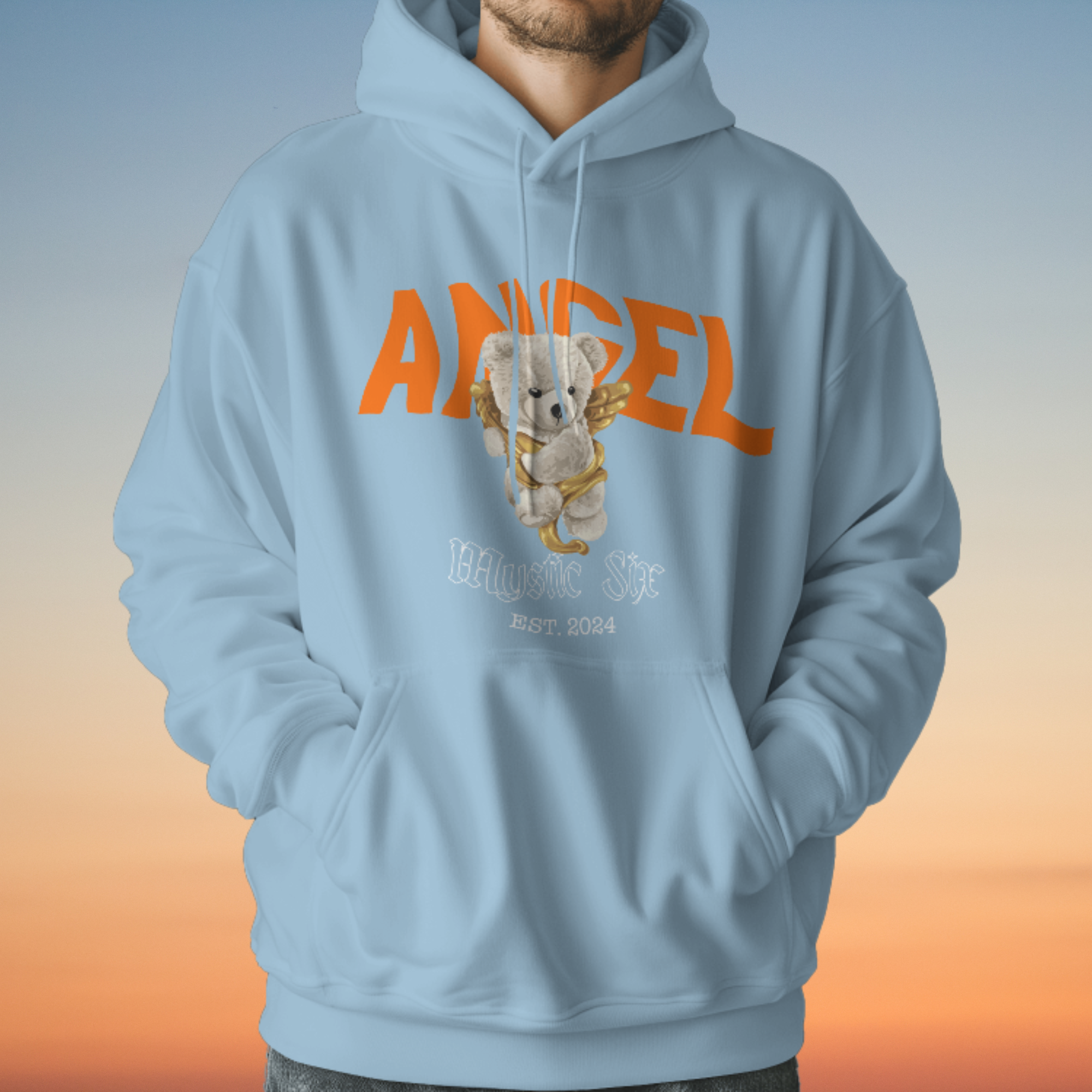 Mystic Six hoodies and sweatshirts featuring vibrant, eye-catching designs, including graphic prints and bold logos on comfortable, high-quality fabric.